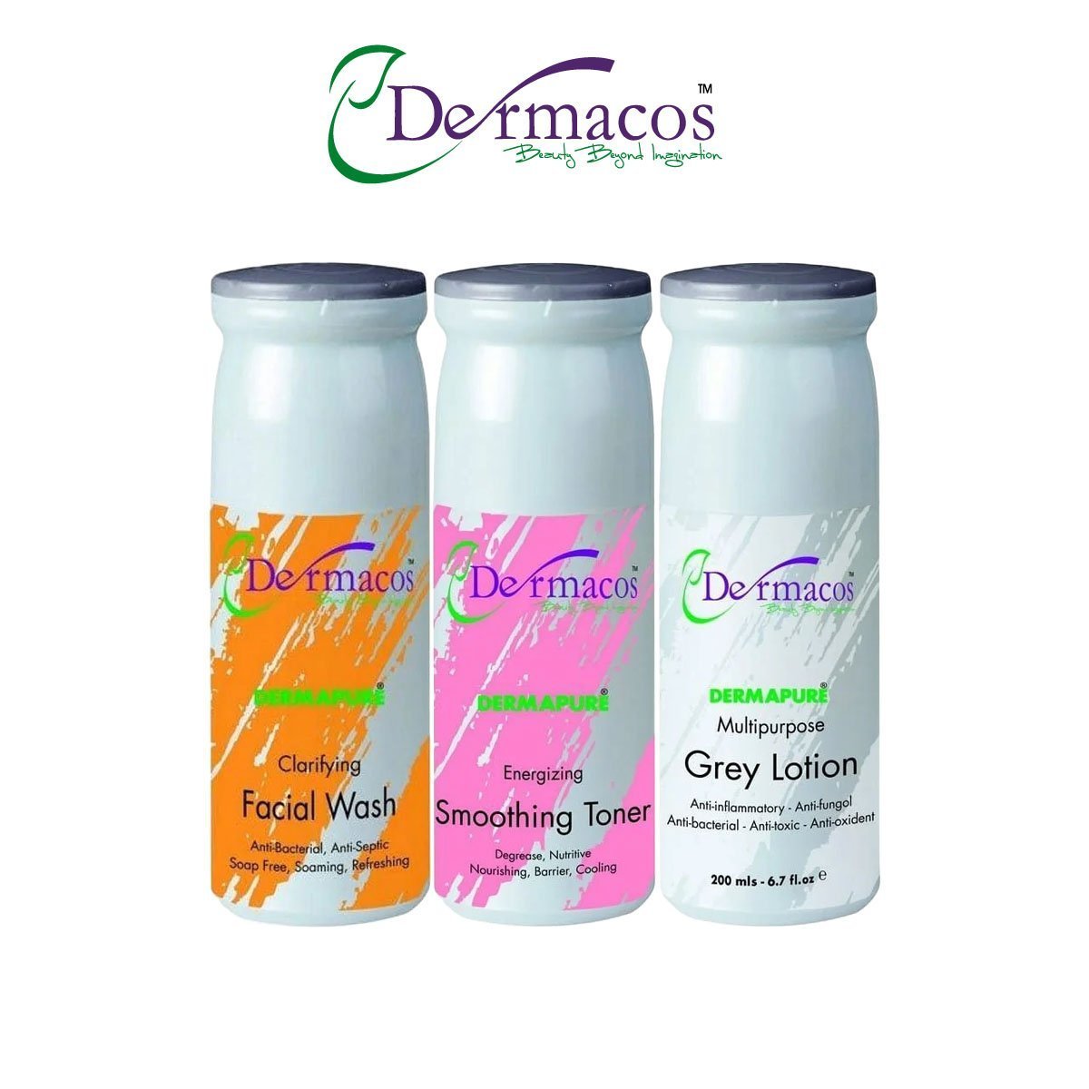 Dermacos Facial Tubes Combination-3 (500ml Each) Pack Of 3