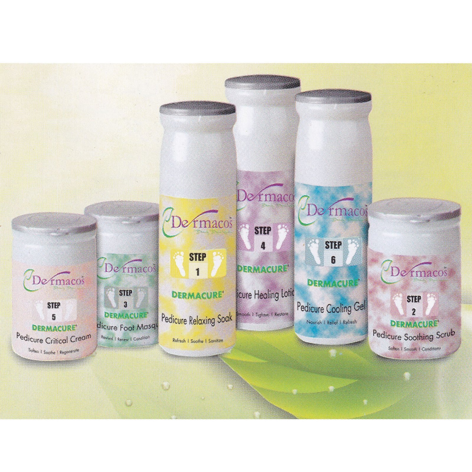 Dermacos Pedicure Kit (200ml Each) Pack Of 6