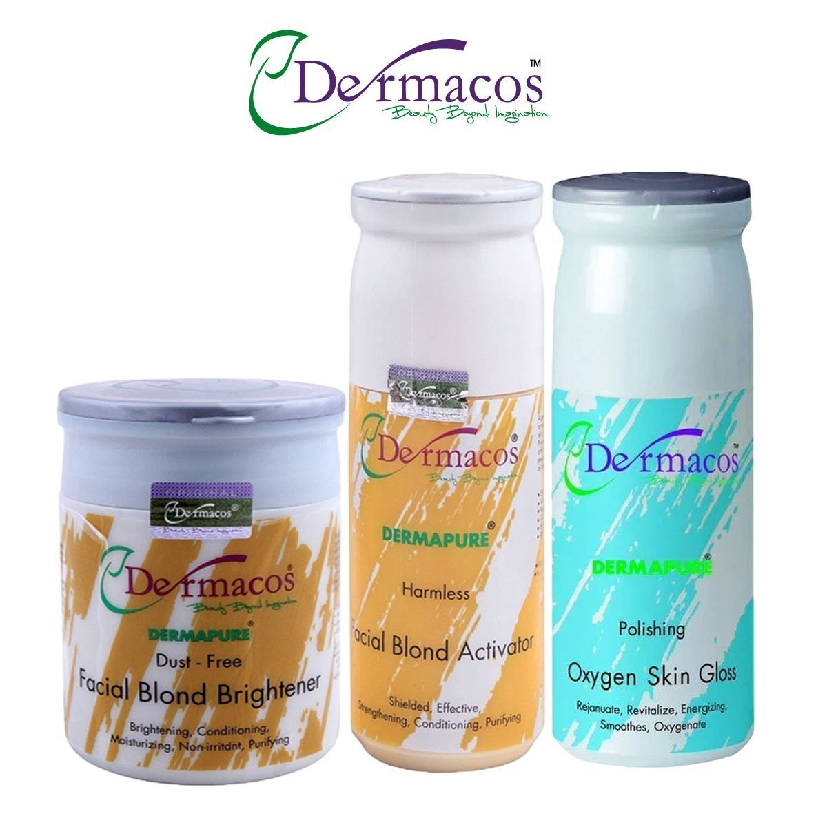 Dermacos Skin Glowing & Brightening Skin Polish Kit (200ml)