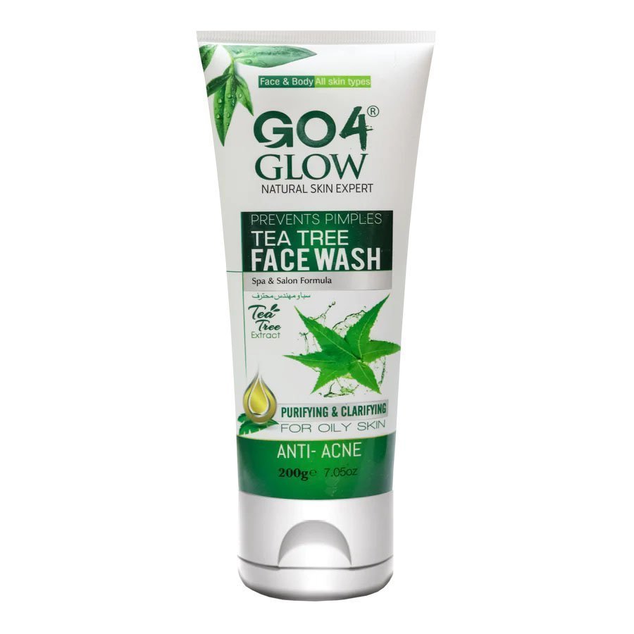 Go4Glow Tea Tree Anti-Acne Face Wash (200gm)