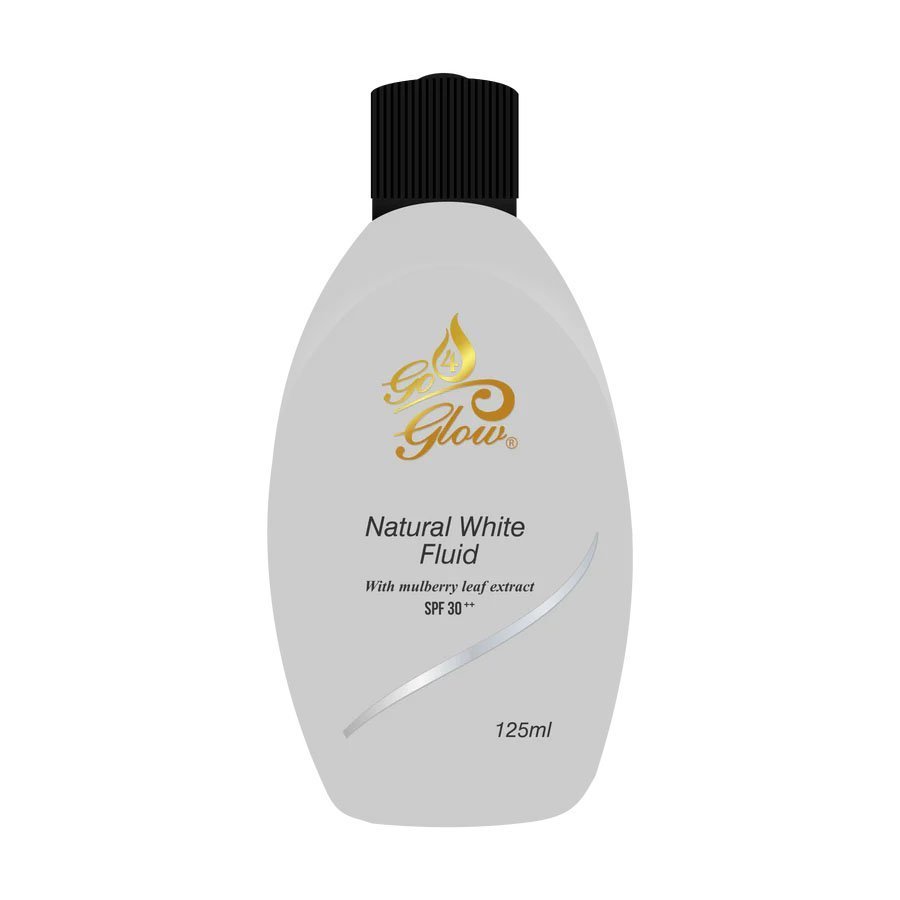 Go4Glow Natural White Fluid SPF-30 (125ml)