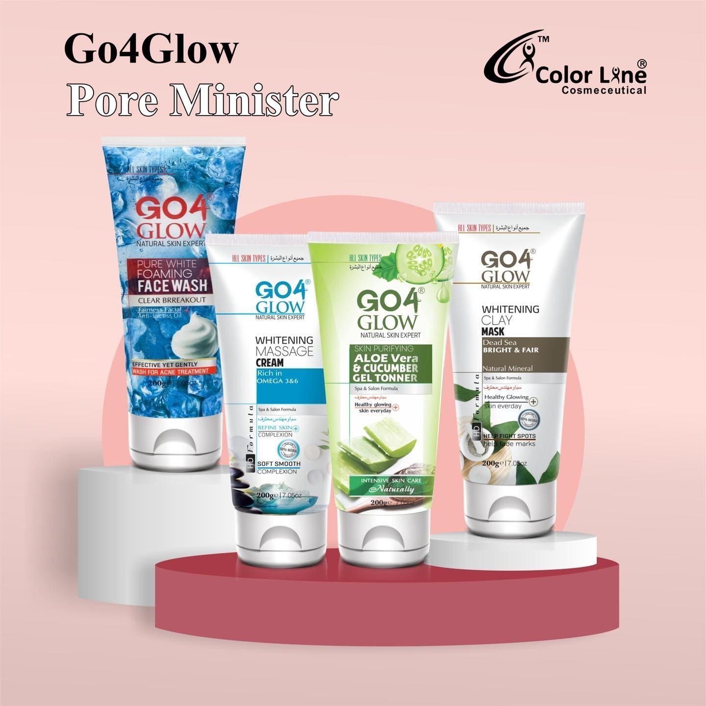 Go4Glow Pore Minimizer Kit (Pack of 4)