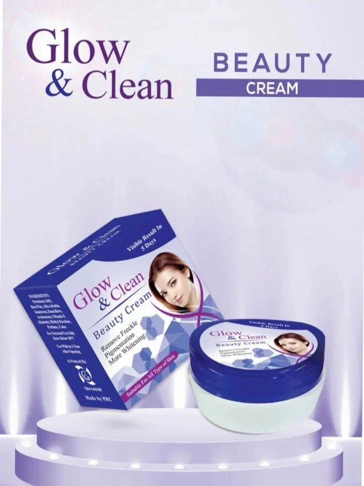 Glow & Clean Beauty Cream (Radiance, Hydration & Youthful Glow)