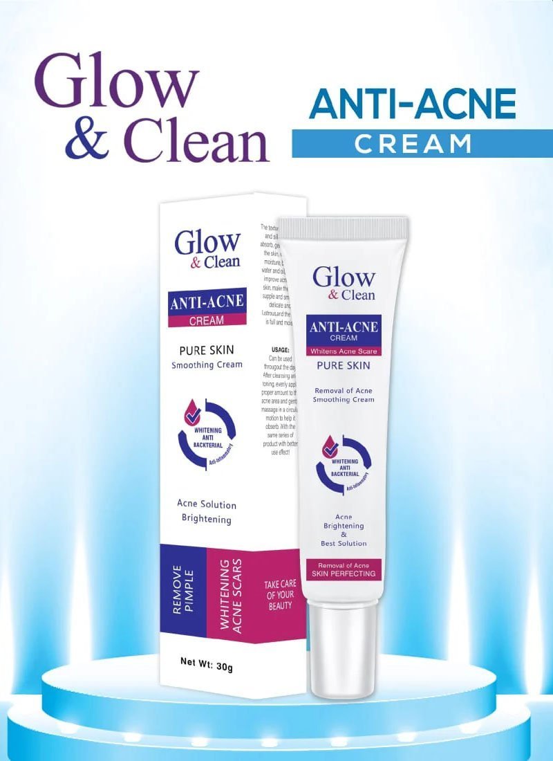 Glow & Clean Anti-Acne Cream (Target, Treat & Prevent Breakouts)