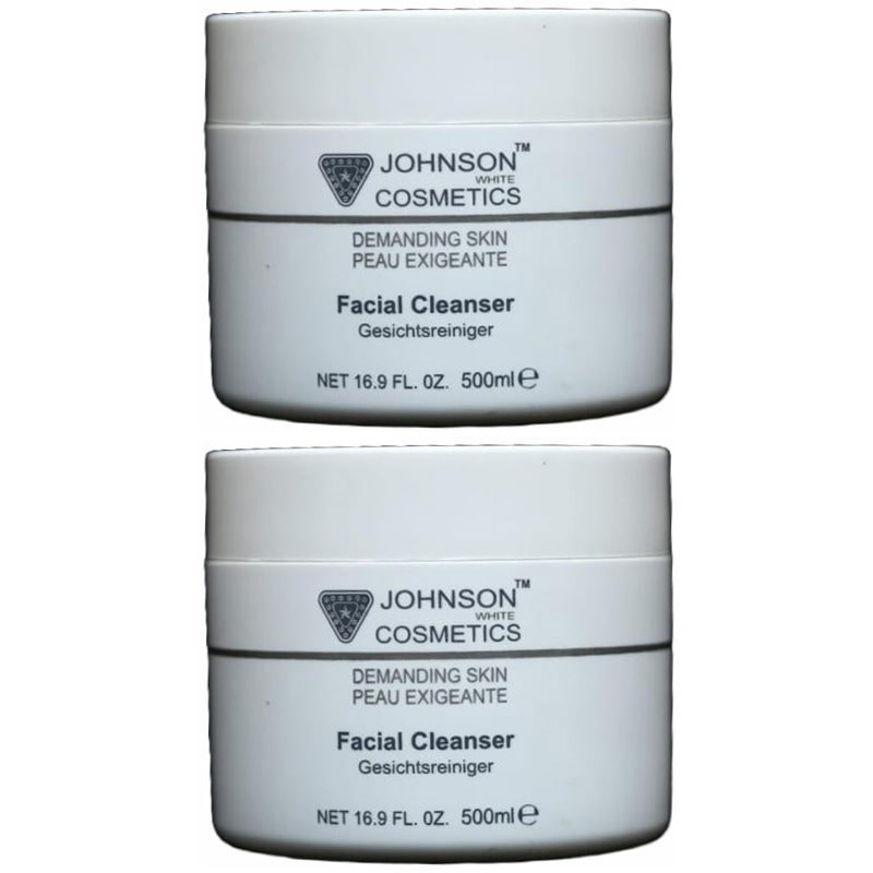 Johnson White Cosmetics Facial Cleanser (500ml) Combo Pack
