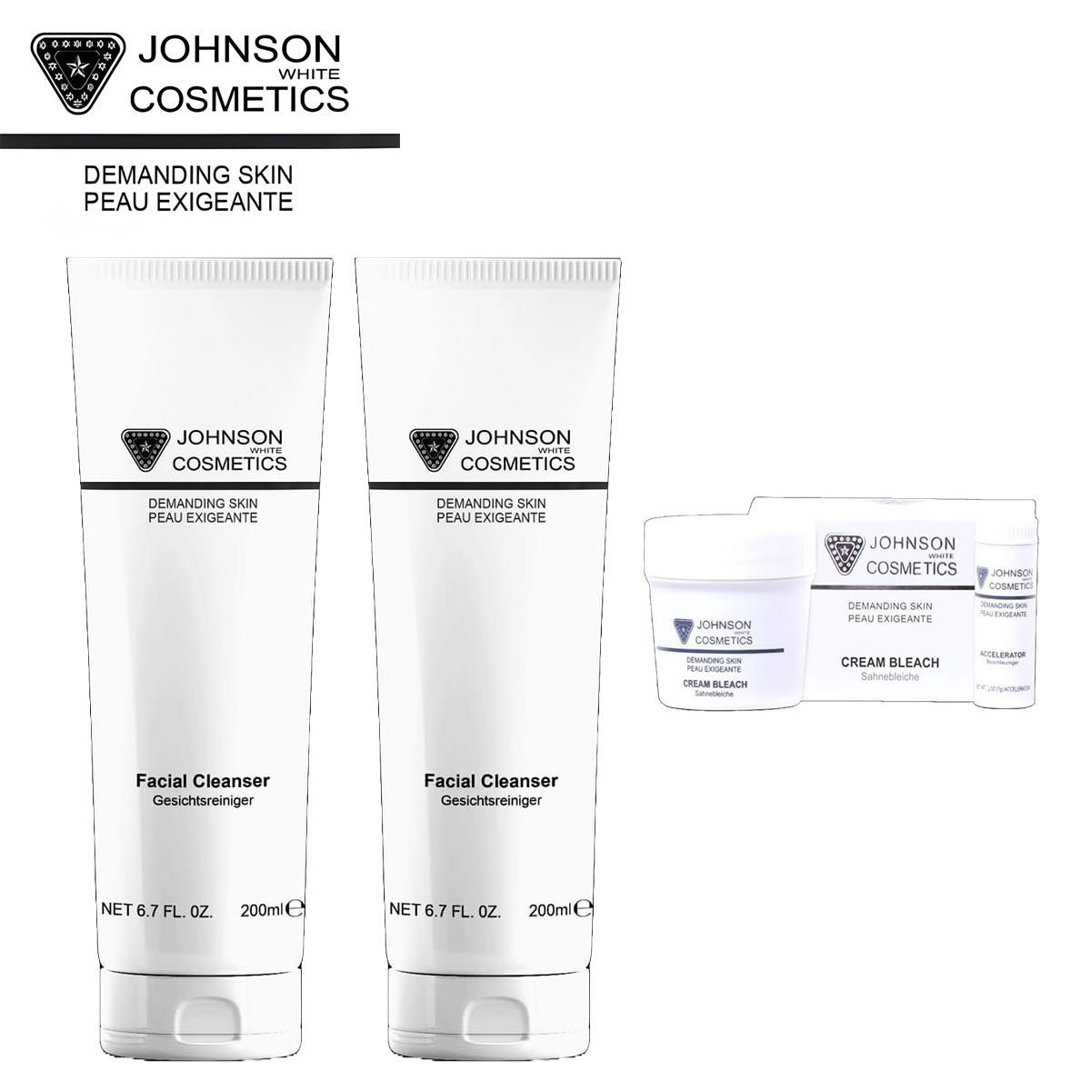 BUY 2 Johnson White Cleansers GET Bleach Cream (28gm) FREE