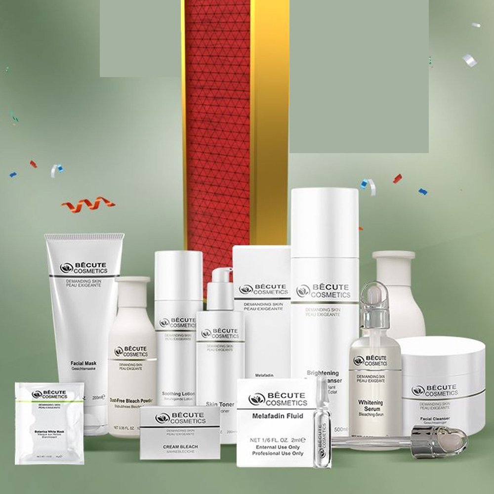 Becute Cosmetics Whitening Facial Kit (Pack of 12)