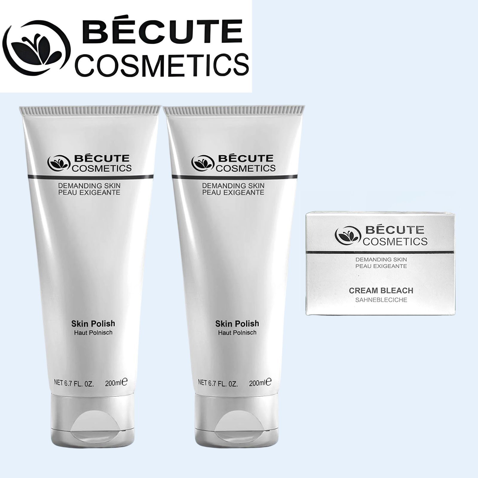 BUY 2 Becute Cosmetics Skin Polish (200ml) + FREE Bleach Cream (28gm)