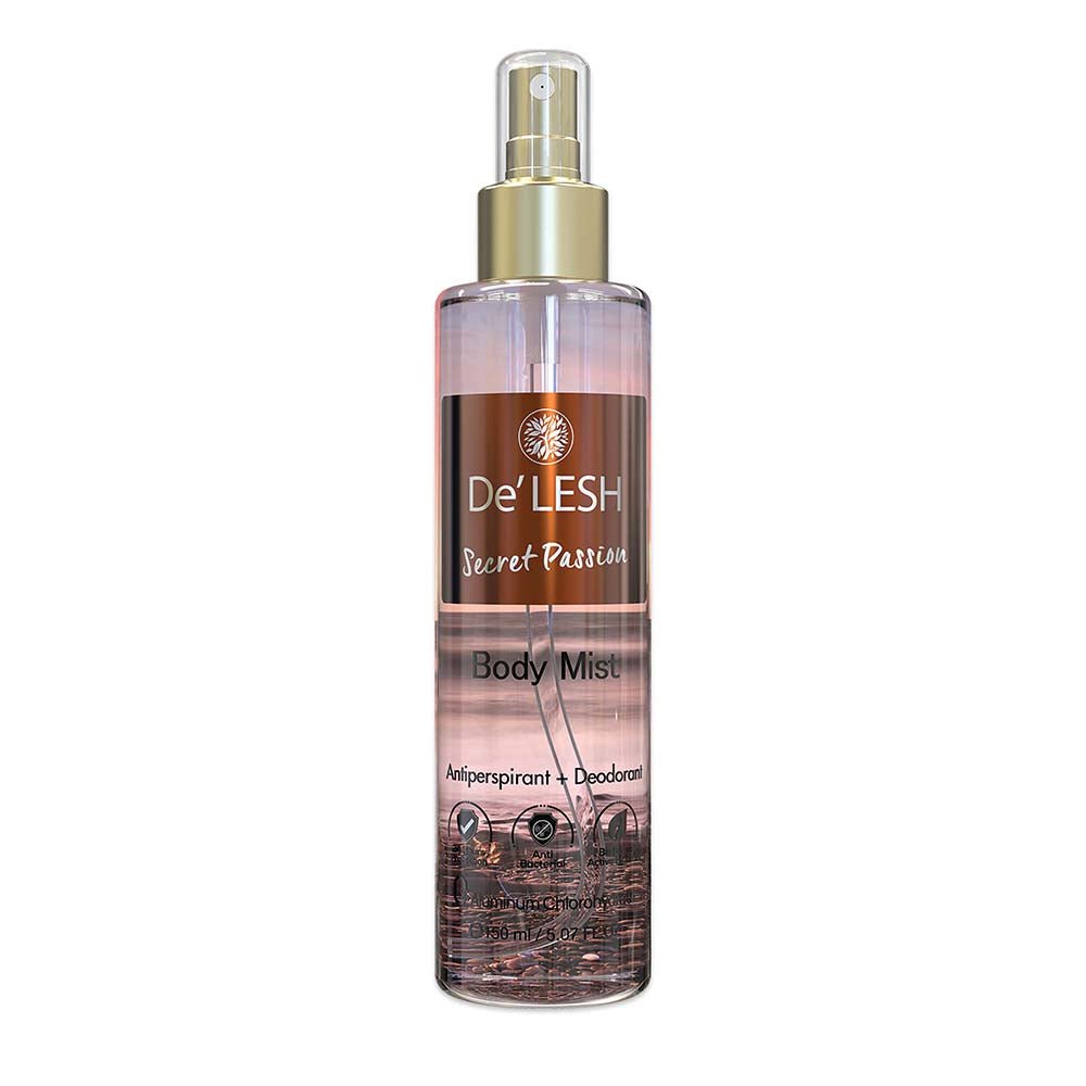 Delesh Body Mist Secret Passion Fragrance (150ml)