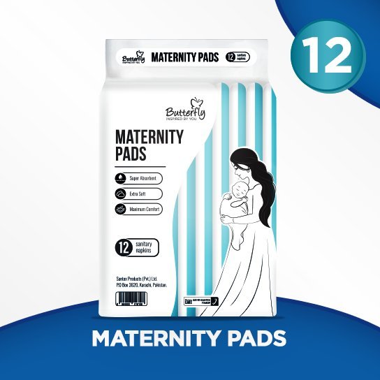 Butterfly Breathables Butterfly Maternity Pads 12 Pcs