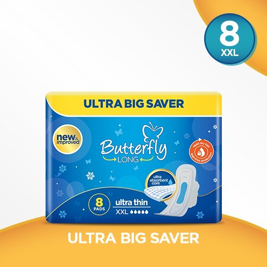 Butterfly Ultra Big Saver Mini Pack 8 Pcs