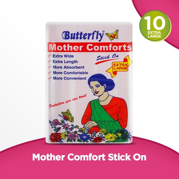 Butterfly Mother comforts Stick On Extra Long 10 pcs