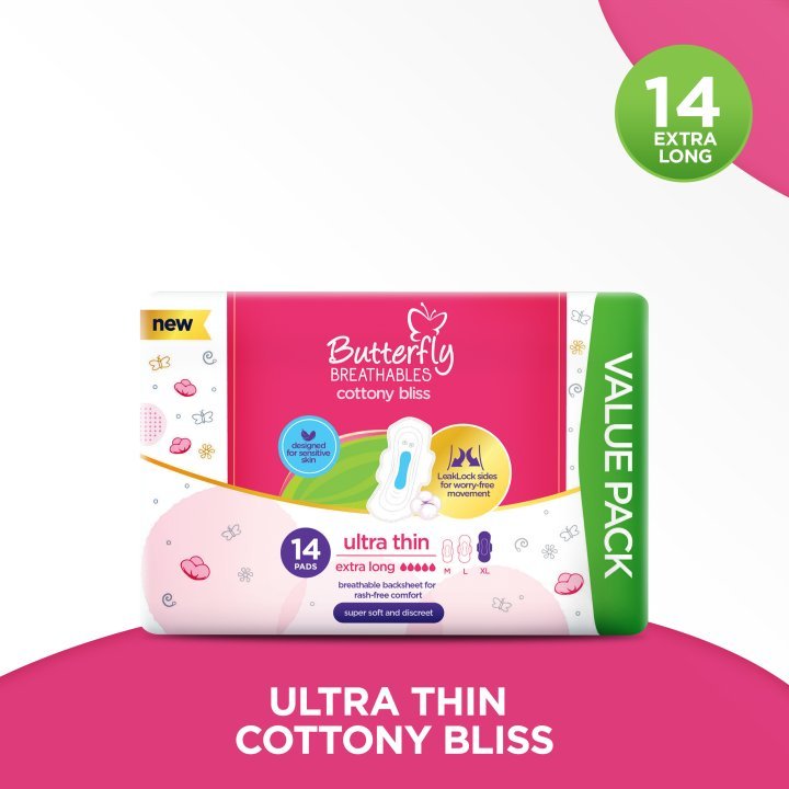 Butterfly Ultra Breathable Box Pack Extra Long