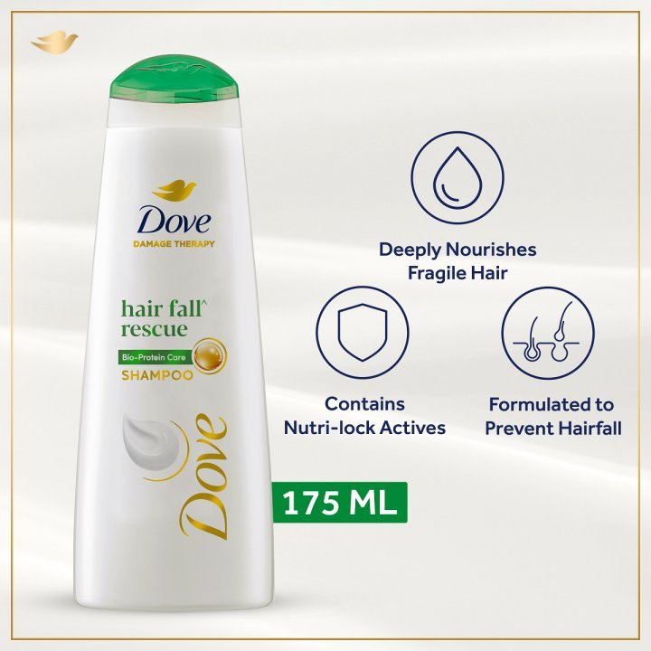 Dove Shampoo Hair Fall Rescue (175ml)