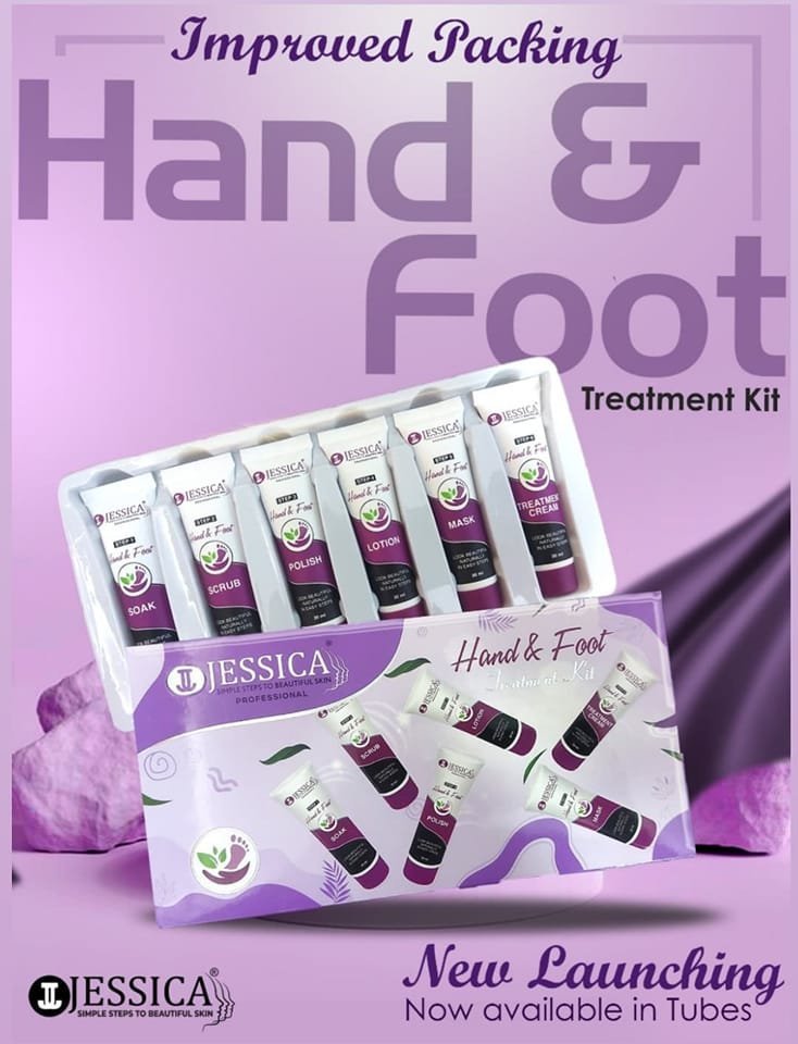 Jessica Hand & Foot Treatment Kit (30ml) Each Tube (Imported)