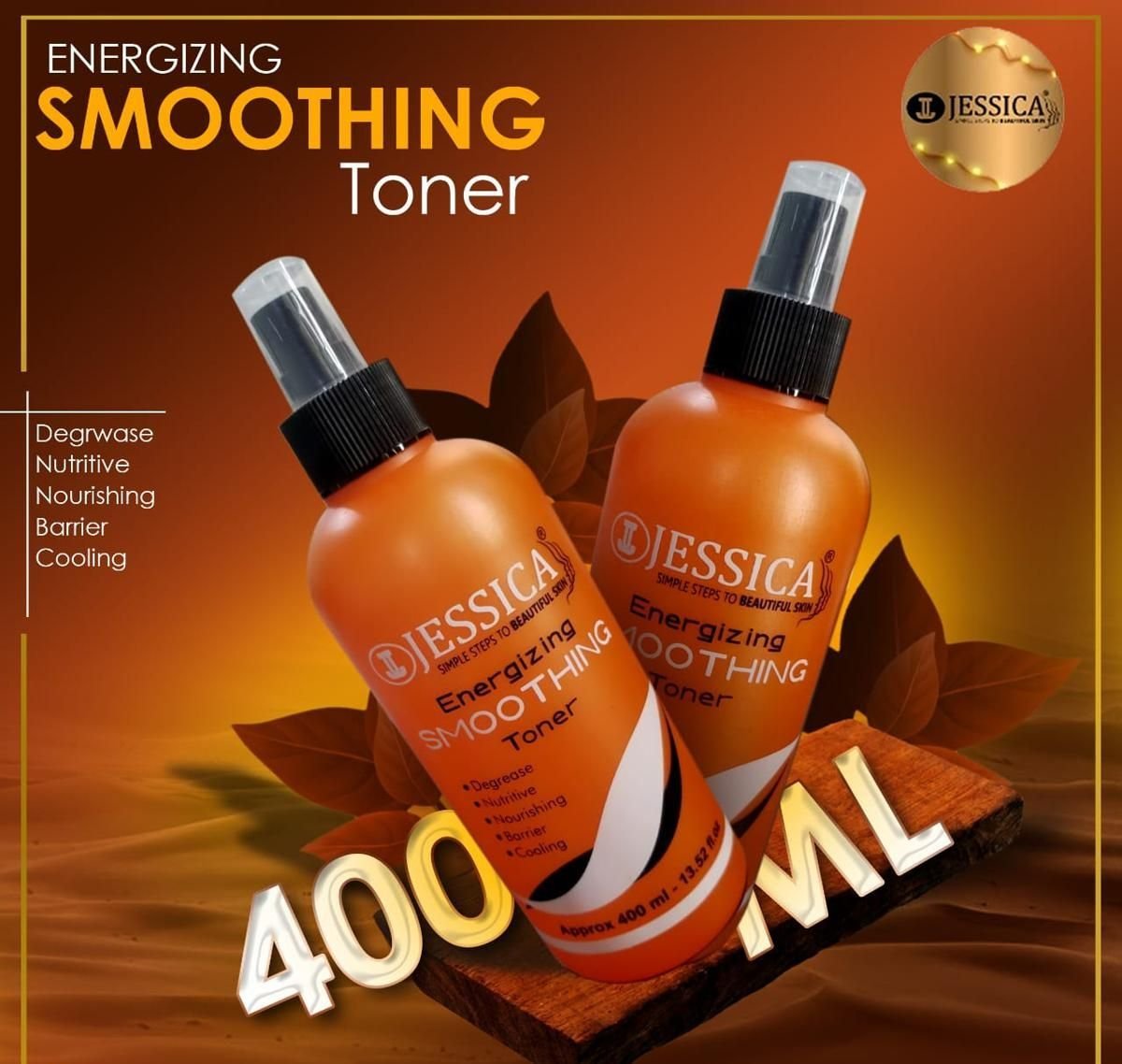 Jessica Energizing Smoothing Toner (400ml)