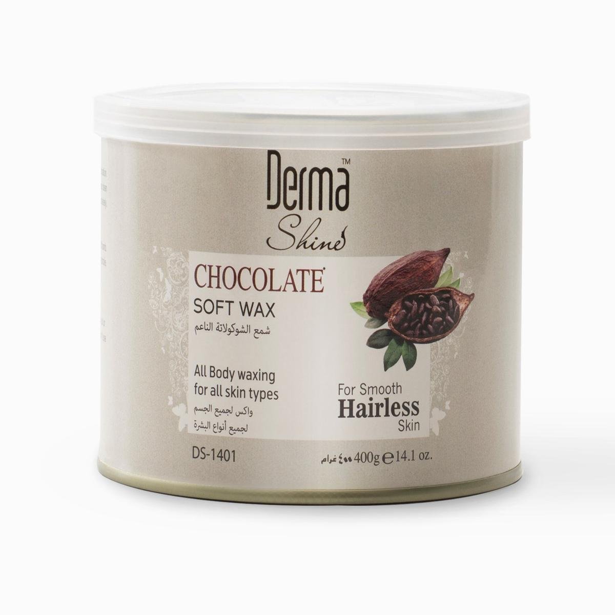 Derma Shine Chocolate Soft Wax (400gm)