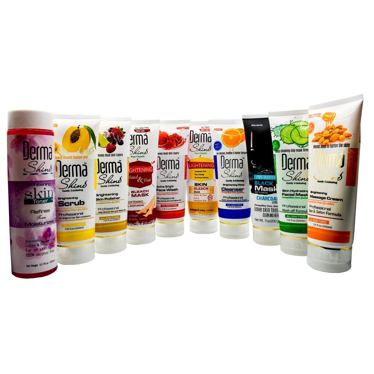 Derma Shine Mega Facial Kit (200ml Each)