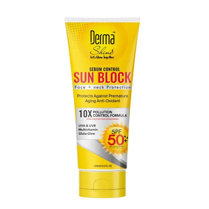 Derma Shine Sunblock SPF 50 Face & Neck