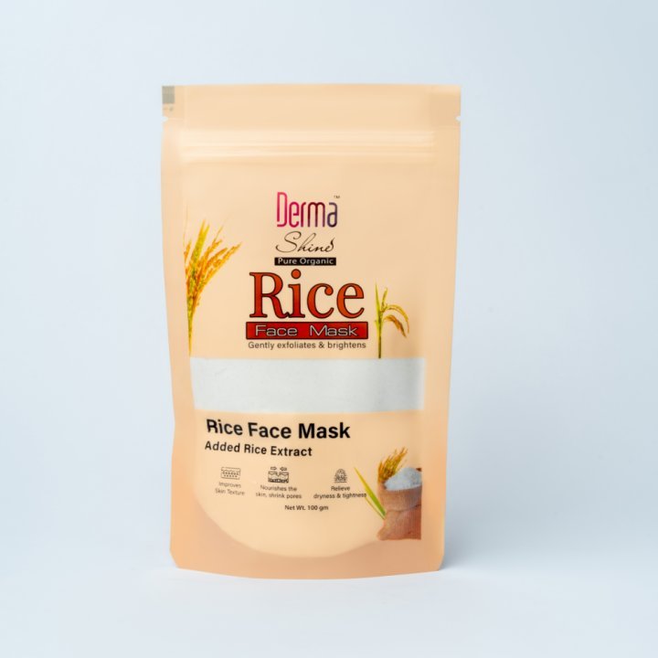 Derma Shine Rice Face Mask