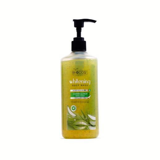 Biocos Whitening Body Wash Aloe Vera & Tocopherol (500ml)