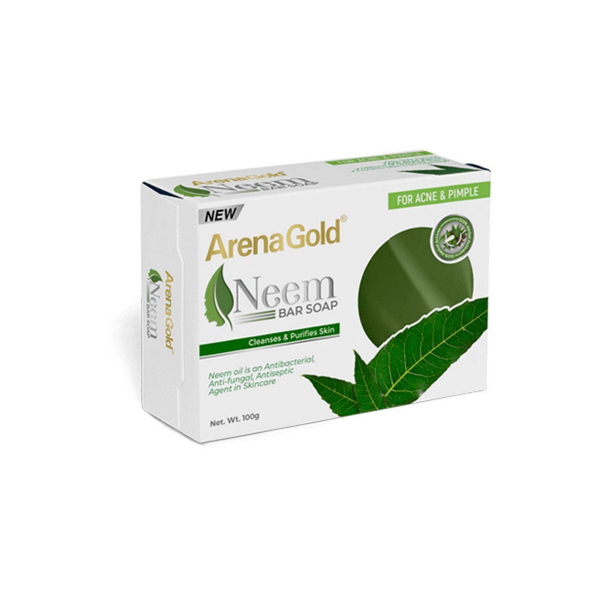 Arena Gold Neem Soap Bar (100gm)