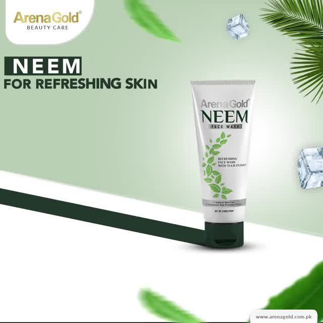 Arena Gold Neem Face Wash (60gm)