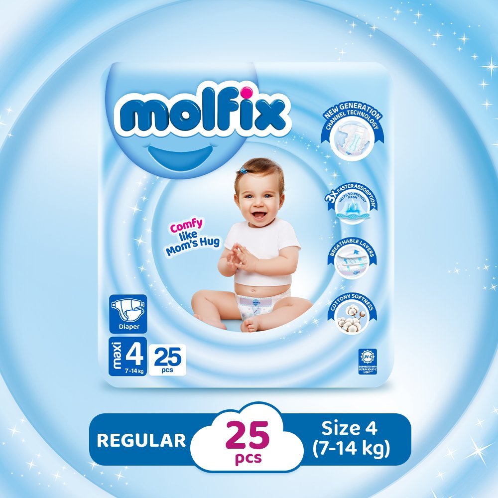 Molfix Cc Uv Maxi (25 Pcs) Twin Pack