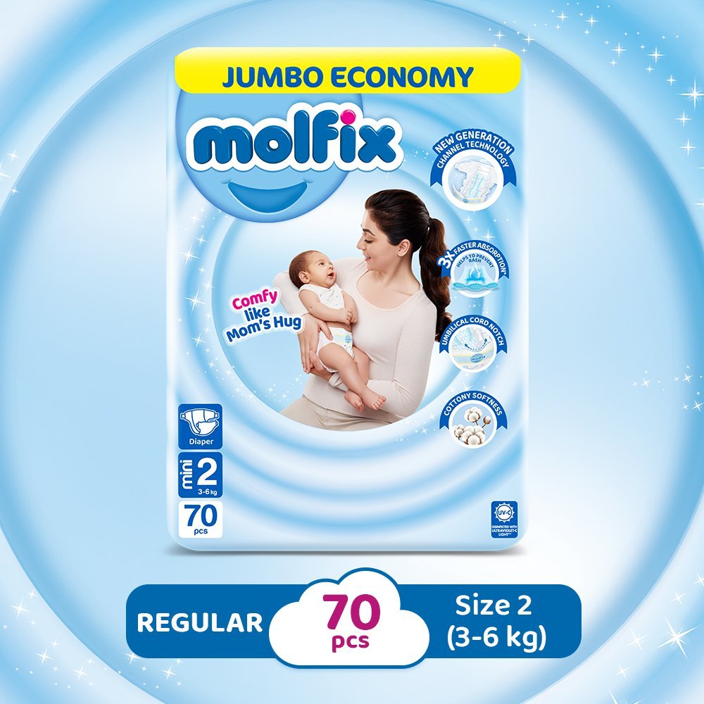 Molfix Cc Uv Mini (70 Pcs) Jumbo Pack