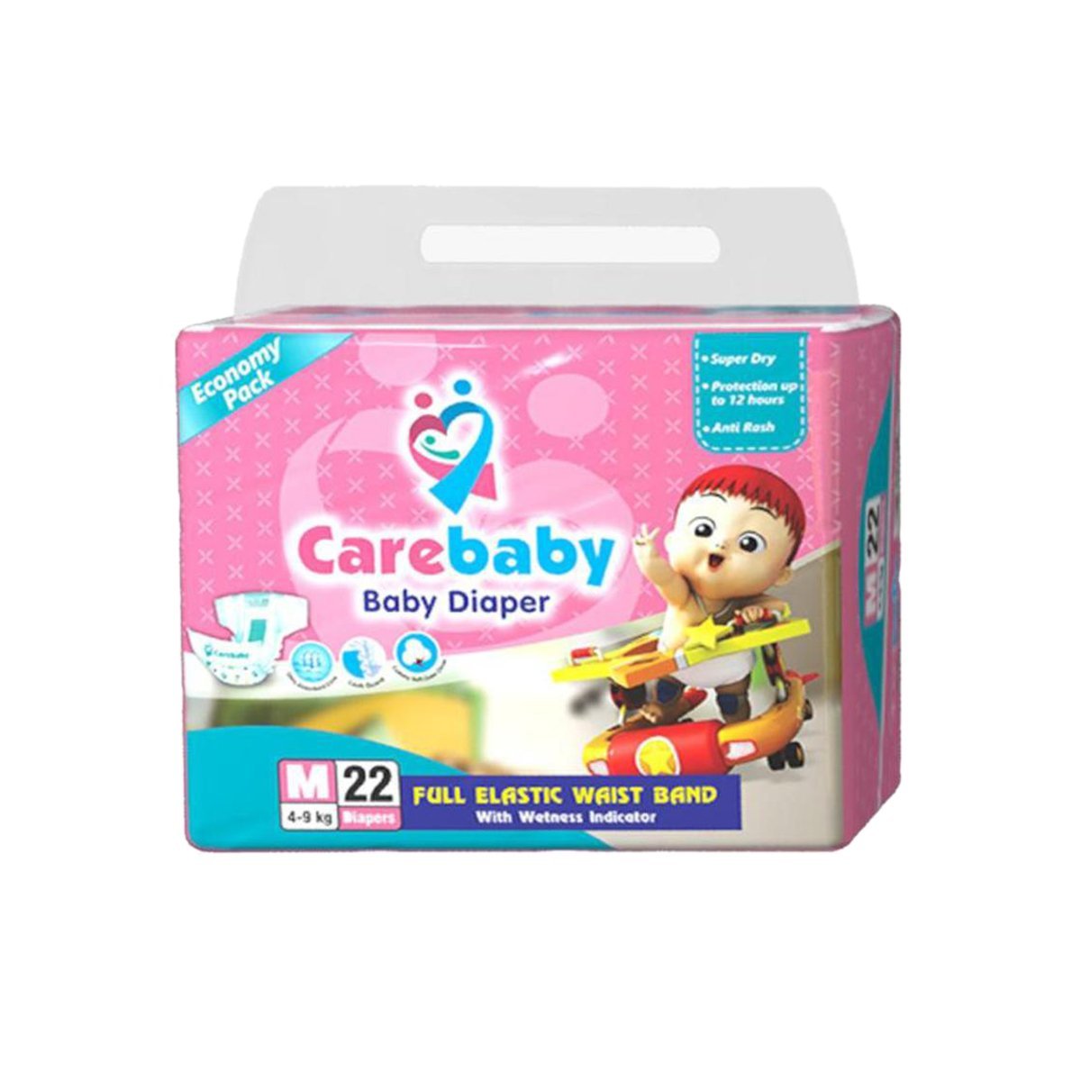 Carebaby Diaper Super Economy Pack Medium Size