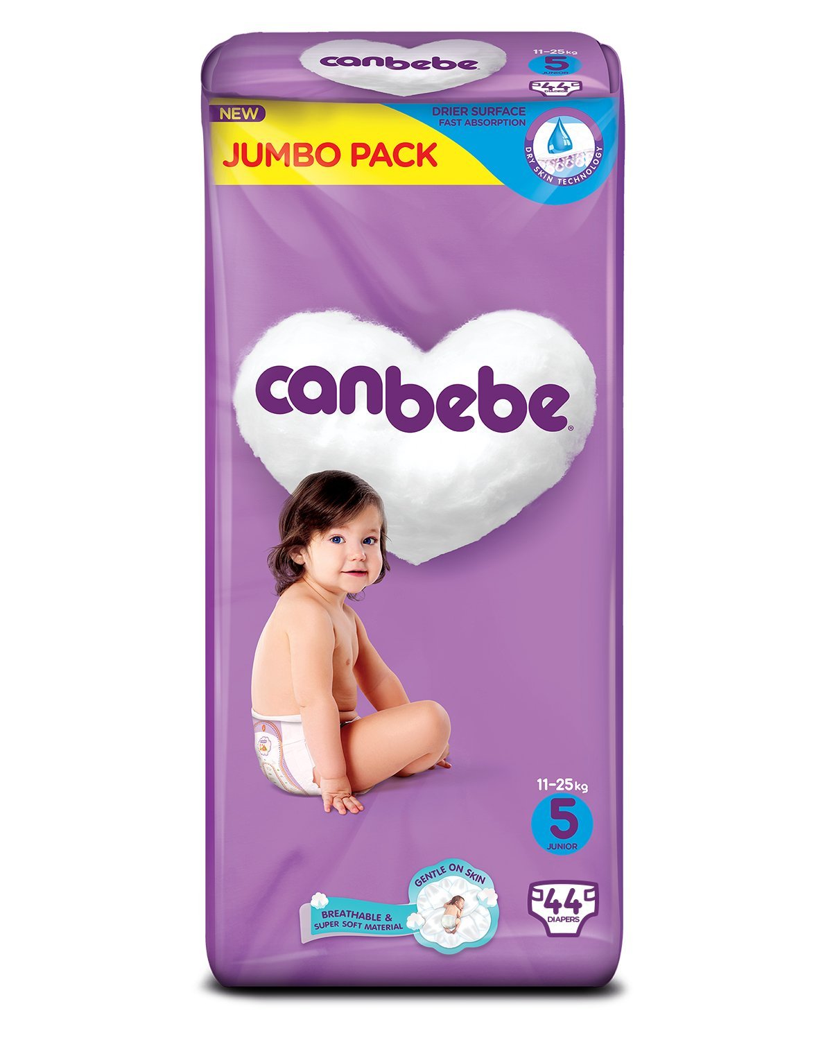 Canbebe Jumbo Pack Junior 44 Pcs