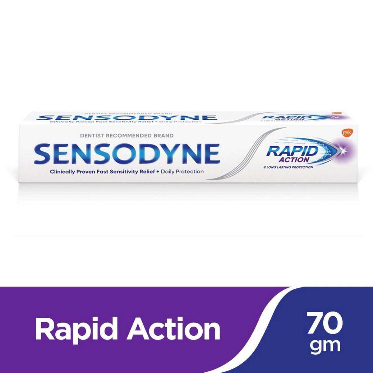 Sensodyne Rapid Action Toothpaste (70gm)