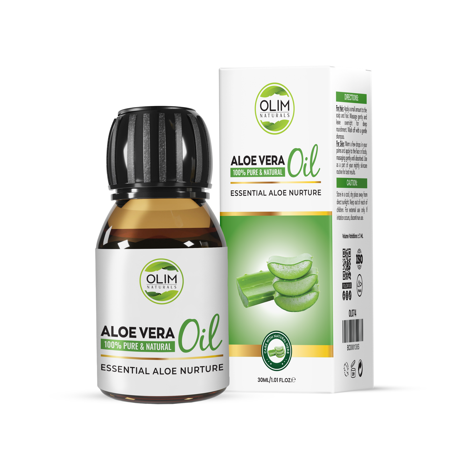 Olim Naturals Aloe Vera Oil