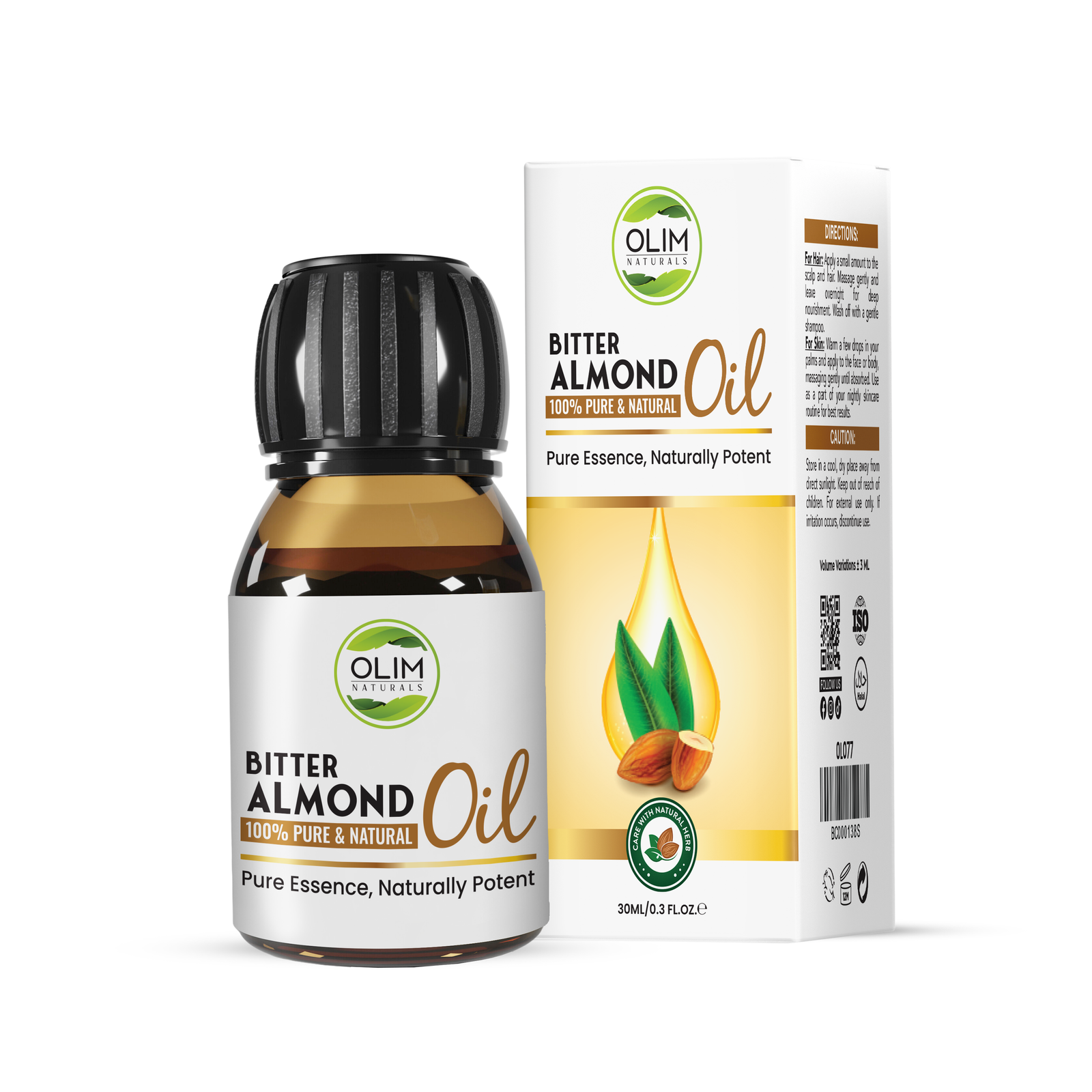 Olim Naturals Bitter Almond Oil