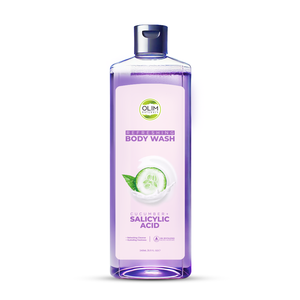 Olim Naturals Body Wash Salicylic Acid + Cucumber