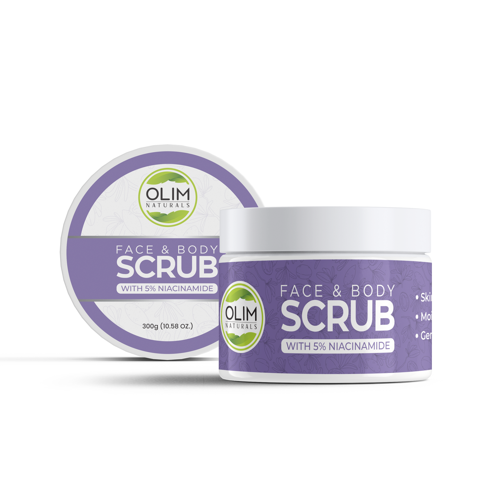 Olim Naturals Face & Body Scrub