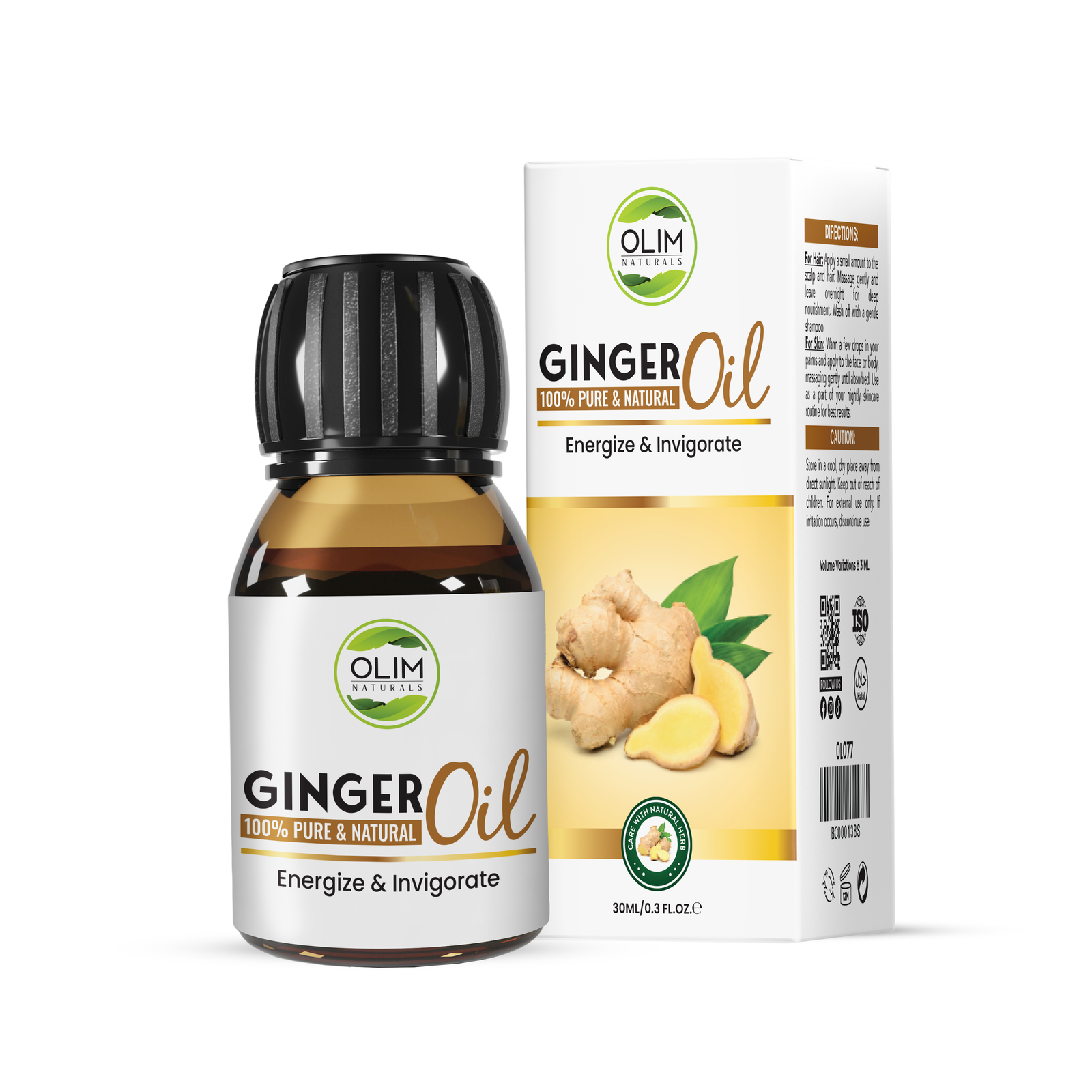 Olim Naturals Ginger Oil