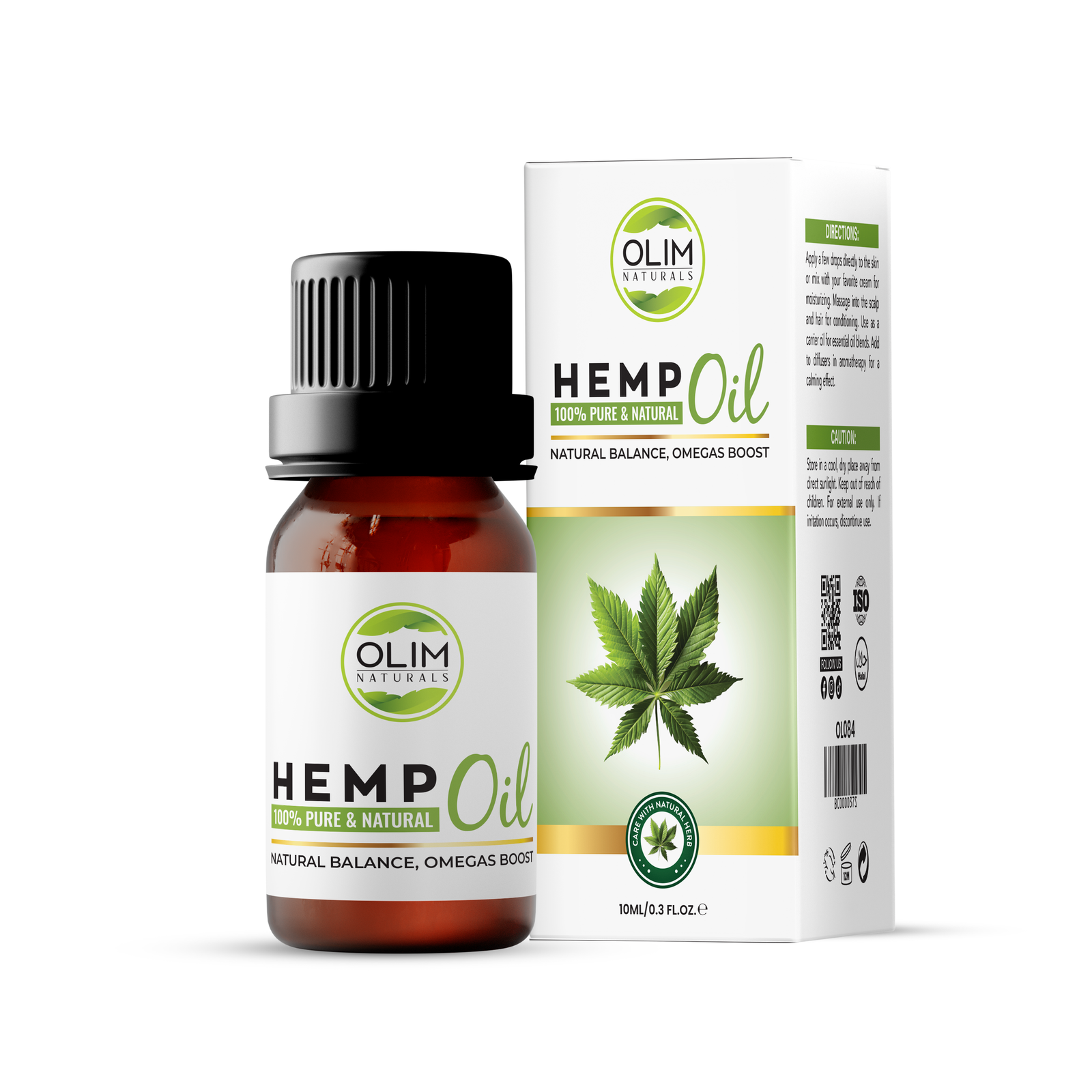 Olim Naturals Hemp Oil External Use Only