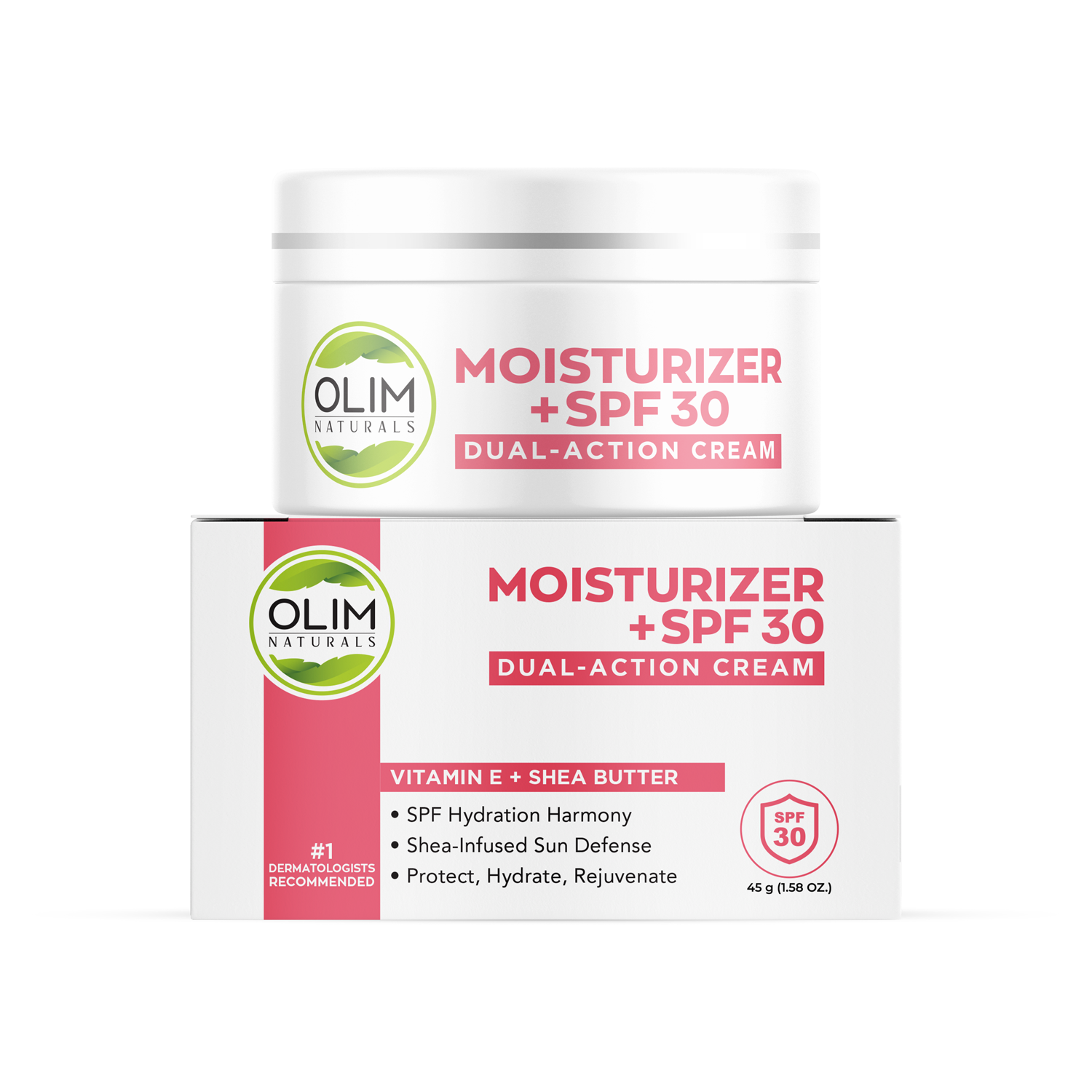 Olim Naturals Moisturizer + Spf 30