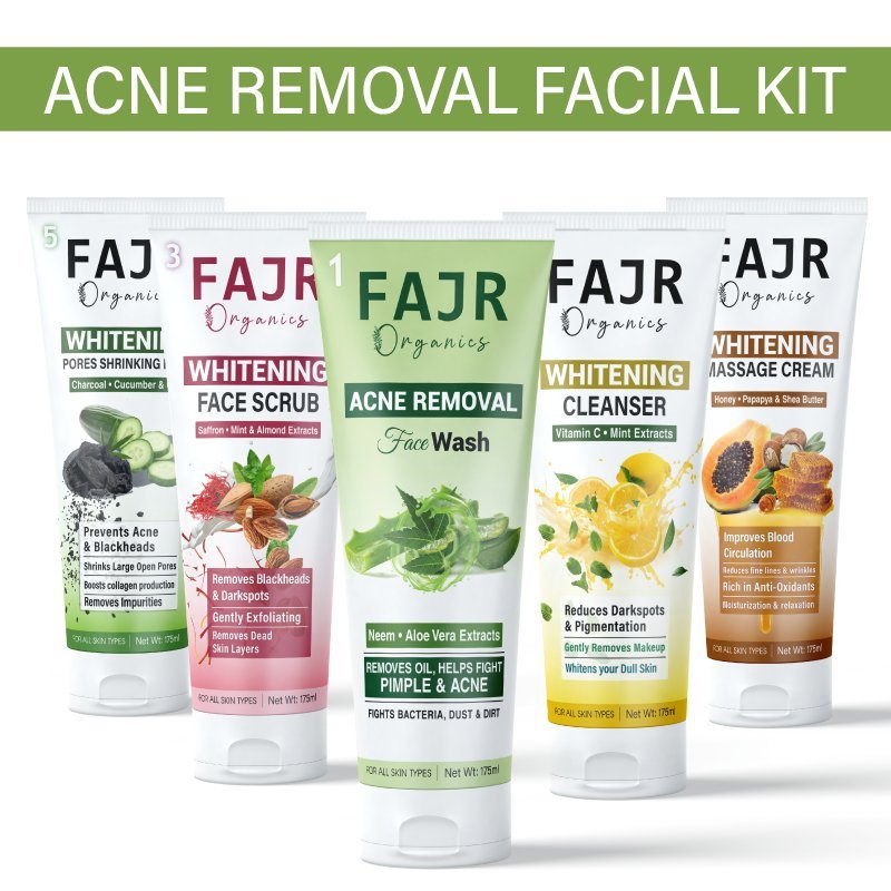 Fajr Organics Acne Removal Facial Kit
