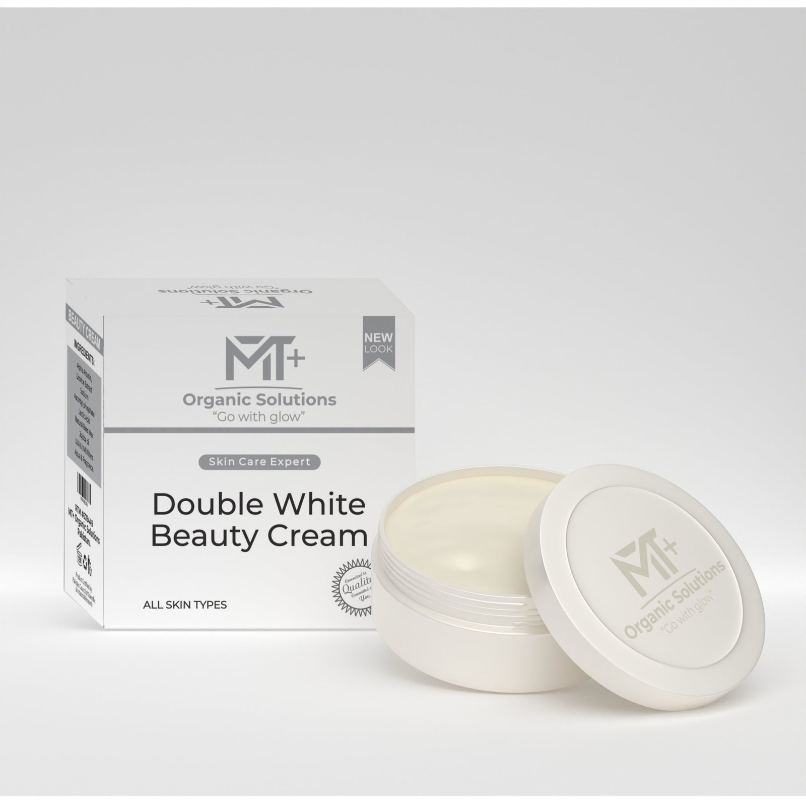 Mt+ Organic Solutions Double White Beauty Cream