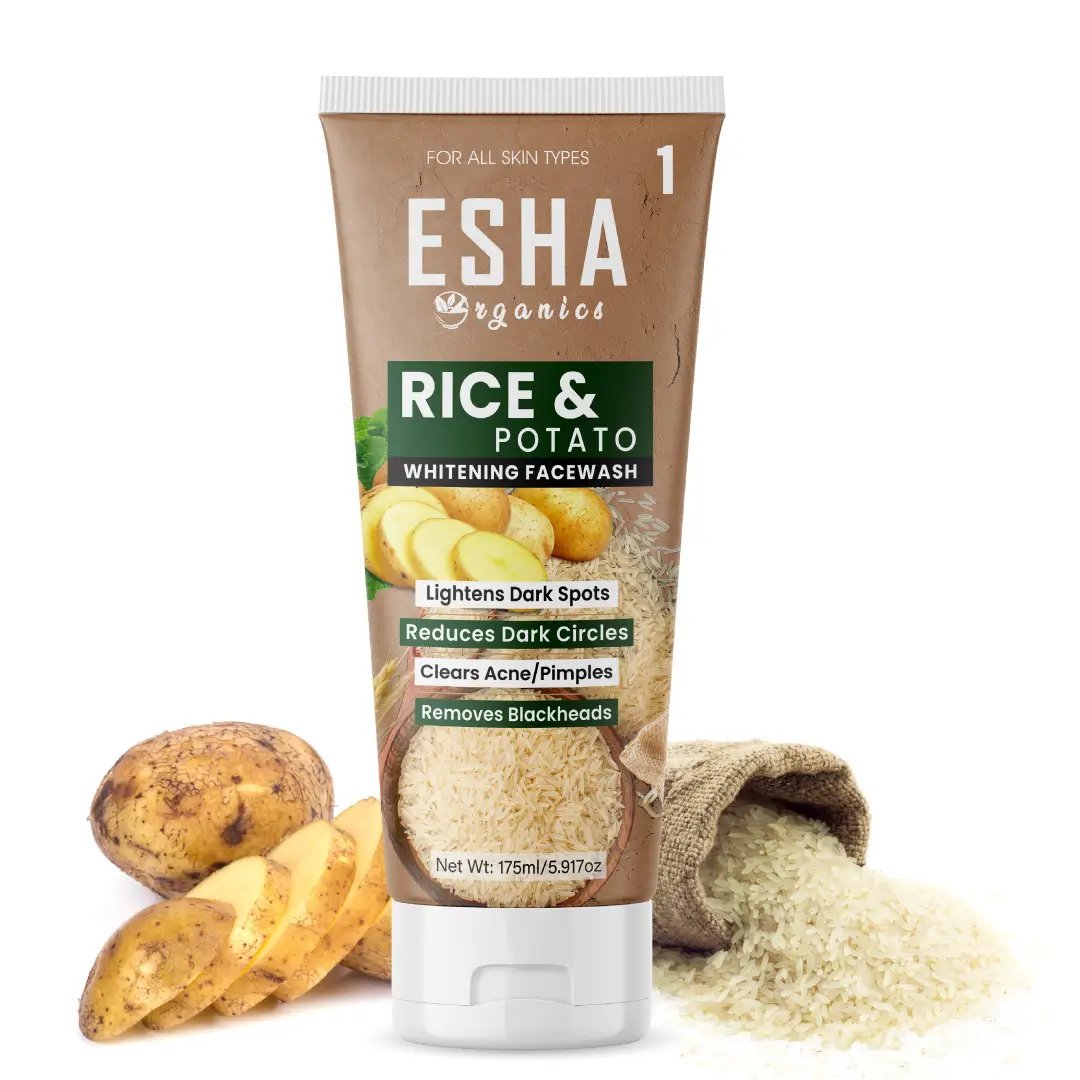 Esha Organics Rice & Potato Face Wash