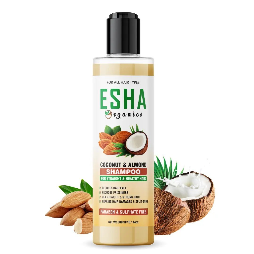Esha Organics Coconut & Almond Shampoo