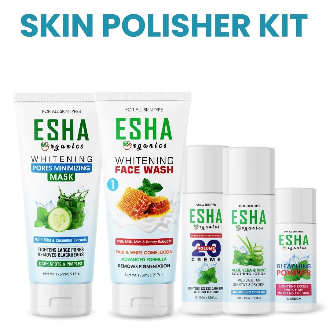 Esha Organics Skin Polisher Kit