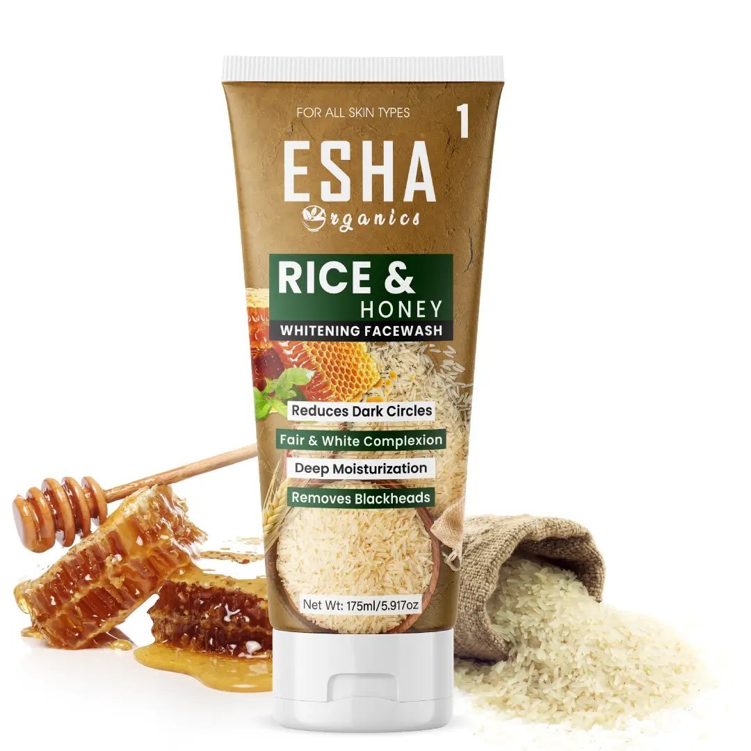 Esha Organics Rice & Honey Face Wash