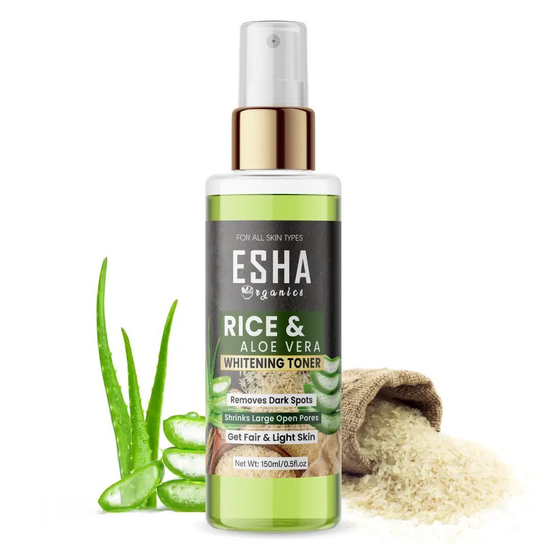 Esha Organics Rice & Aloe Vera Whitening Toner