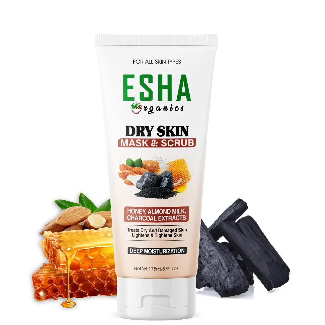 Esha Organics Dry Skin Removal Mask & Scrub