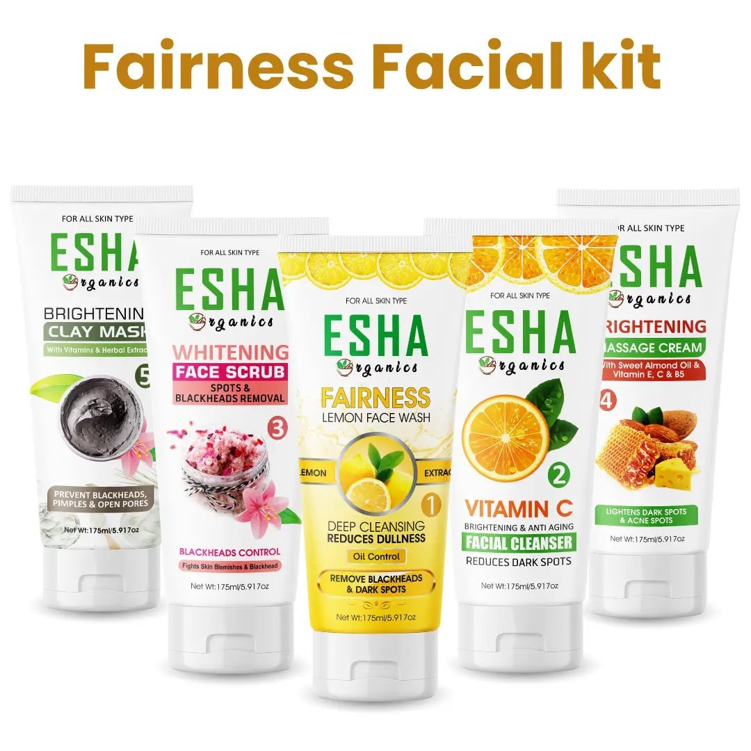 Esha Organics Facial Kit For Dark Spots & Blackheads