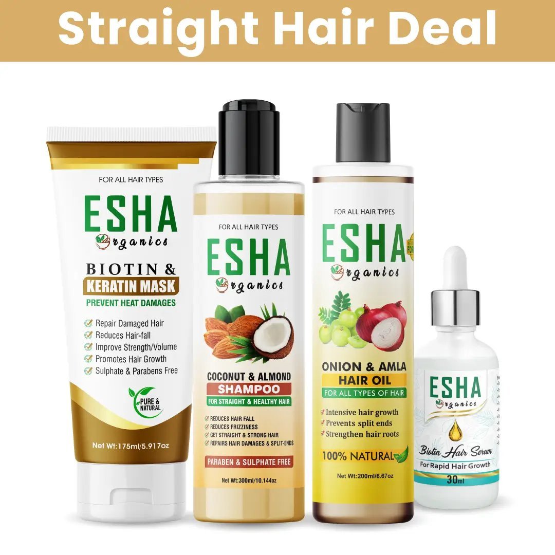 Esha Organics Coconut Shampoo Hair Deal
