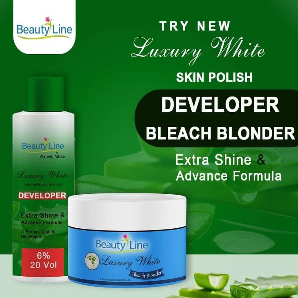 Beauty Line Skin Polish Kit (Volume-20 + Bleach Powder) Salon Pack